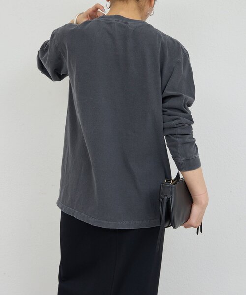 GALLARDAGALANTE（ガリャルダガランテ）の「【GOOD ROCK SPEED】NYCロゴTシャツ／別注（Tシャツ/カットソー・レディース・ホワイト/チャコールグレー・FREE）」の14枚目の写真