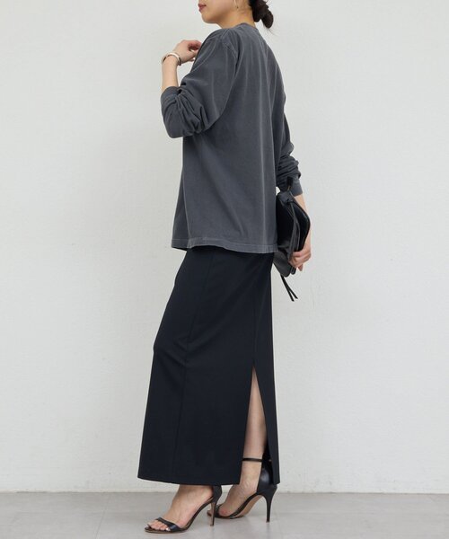 GALLARDAGALANTE（ガリャルダガランテ）の「【GOOD ROCK SPEED】NYCロゴTシャツ／別注（Tシャツ/カットソー・レディース・ホワイト/チャコールグレー・FREE）」の16枚目の写真