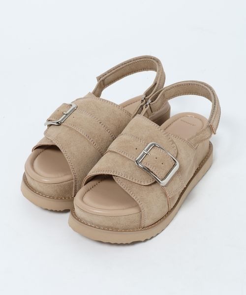 JEANASIS(ジーナシス)の「パファーボリュームサンダル/661919(サンダル・レディース・ブラック/ベージュ・LARGE/MEDIUM)」の17枚目の写真