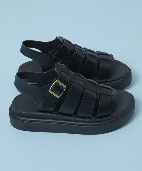 FREAK'S STORE（フリークスストア）の「限定展開 レザレット グルカサンダル / プラットフォームソール（サンダル・メンズ・チャコールグレー/ブラック/その他・23.0cm/24.0cm/25.0cm/26.0cm/27.0cm/28.0cm）」の6枚目の写真