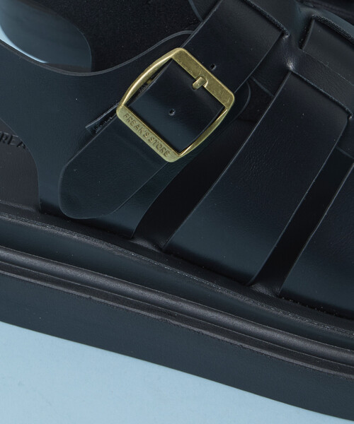 FREAK'S STORE（フリークスストア）の「限定展開 レザレット グルカサンダル / プラットフォームソール（サンダル・メンズ・チャコールグレー/ブラック/その他・23.0cm/24.0cm/25.0cm/26.0cm/27.0cm/28.0cm）」の7枚目の写真