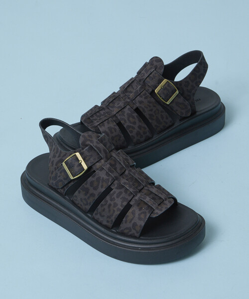 FREAK'S STORE（フリークスストア）の「限定展開 レザレット グルカサンダル / プラットフォームソール（サンダル・メンズ・チャコールグレー/ブラック/その他・23.0cm/24.0cm/25.0cm/26.0cm/27.0cm/28.0cm）」の13枚目の写真