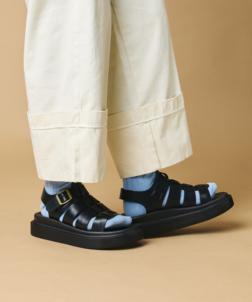 FREAK'S STORE（フリークスストア）の「限定展開 レザレット グルカサンダル / プラットフォームソール（サンダル・メンズ・チャコールグレー/ブラック/その他・23.0cm/24.0cm/25.0cm/26.0cm/27.0cm/28.0cm）」の17枚目の写真