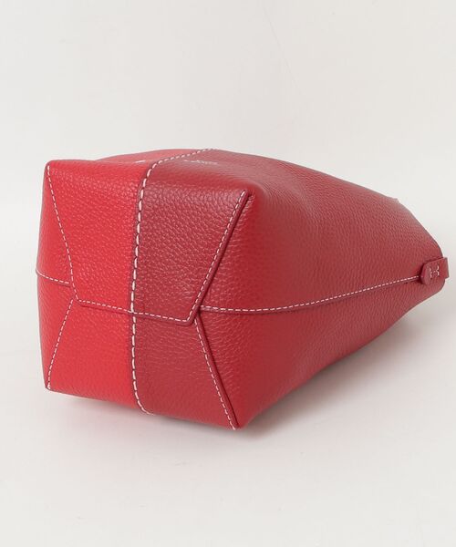 POLO RALPH LAUREN（ポロ ラルフ ローレン）の「Polo Play レザー スモール トート & クロスボディ（トートバッグ・レディース・レッド・ONE）」の11枚目の写真