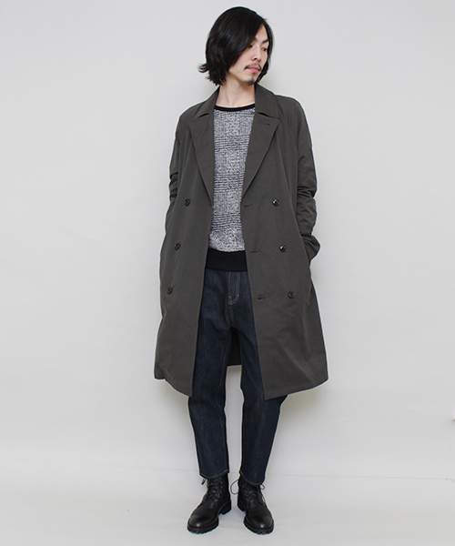 Lui's（ルイス）の「Lui's(ルイス) デニムサルエルパンツ（デニムパンツ・メンズ・インディゴブルー・MEDIUM/SMALL/LARGE）」の8枚目の写真