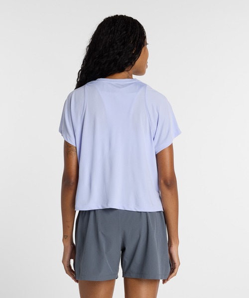 NEW BALANCE(ニューバランス)の「インフィニティプロペルTシャツ(Tシャツ/カットソー・レディース・アクア/ライトパープル・LARGE/X-LARGE/SMALL/MEDIUM)」の9枚目の写真