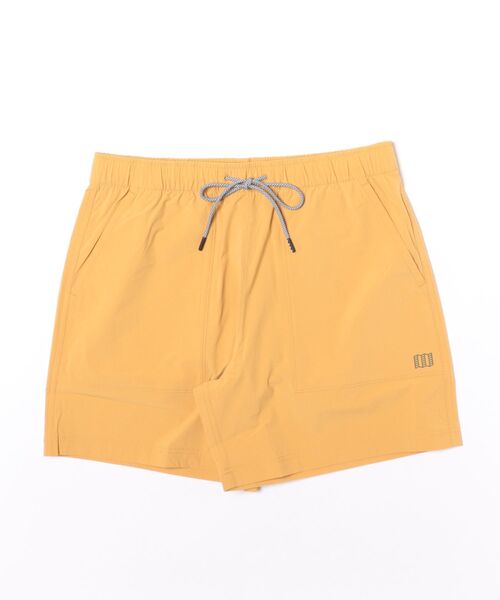 TOPO DESIGNS（トポデザインズ）の「縦横自在に伸びる4WAYストレッチ【TOPO DESIGNS】MESA SHORTS M　軽量速乾（その他パンツ・メンズ・ブルー/ブラック/イエロー・SMALL/MEDIUM/LARGE/X-LARGE）」の3枚目の写真