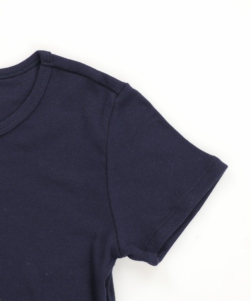 SPINNS(スピンズ)の「半袖ピタTシャツ/ユニオンジャック(Tシャツ/カットソー・レディース・ピンク/ネイビー/オフホワイト/グレー・ONESIZE)」の13枚目の写真