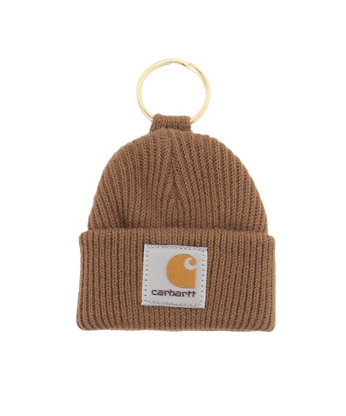 Carhartt WIP(カーハートダブリューアイピー)の「CARHARTT WIP / カーハート ダブリューアイピー MINI WATCH HAT KEYCHAIN(キーホルダー・メンズ・ブラック/ブラウン・FREE)」の1枚目の写真