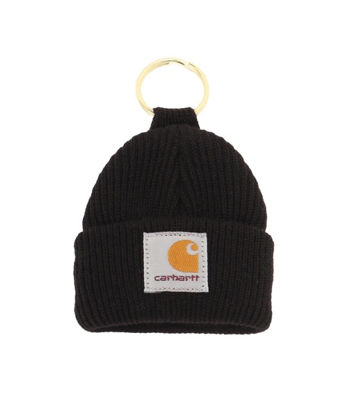 Carhartt WIP(カーハートダブリューアイピー)の「CARHARTT WIP / カーハート ダブリューアイピー MINI WATCH HAT KEYCHAIN(キーホルダー・メンズ・ブラック・FREE)」の1枚目の写真