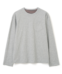 Millo Archive（ミロ アーカイブ）の「デュアルリバーシブルロングスリーブ [メランジグレー]（Tシャツ/カットソー）」