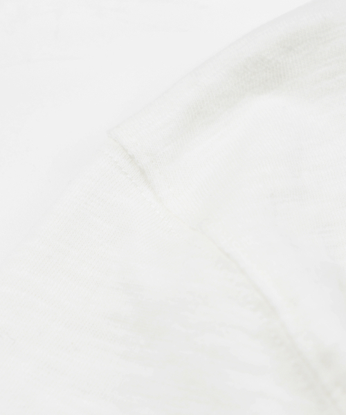 FRIZMWORKS(フリズムワークス)の「SLUB POCKET HALF TEE _ WHITE(Tシャツ/カットソー・メンズ・その他・MEDIUM/LARGE/X-LARGE/SMALL)」の5枚目の写真