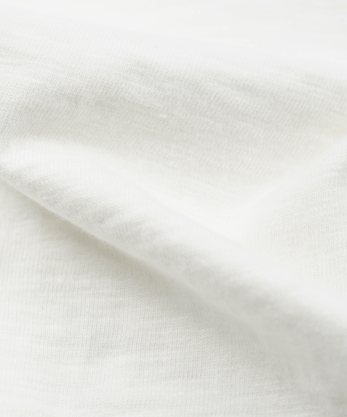 FRIZMWORKS(フリズムワークス)の「SLUB POCKET HALF TEE _ WHITE(Tシャツ/カットソー・メンズ・その他・MEDIUM/LARGE/X-LARGE/SMALL)」の6枚目の写真