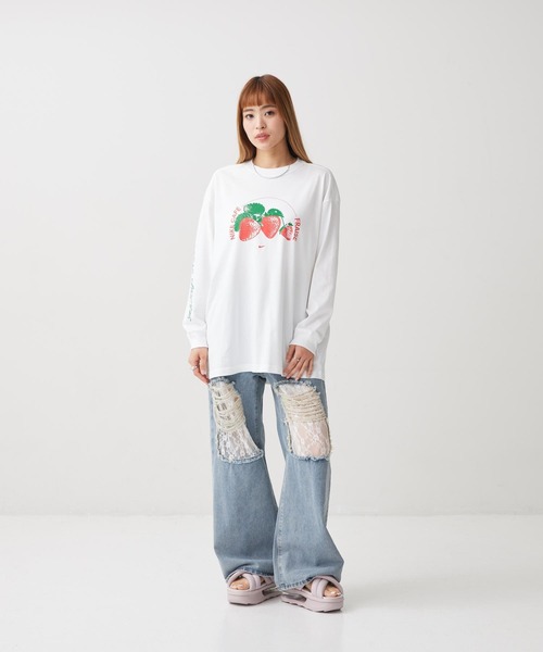 NIKE(ナイキ)の「ナイキ スポーツウェア ウィメンズ ロングスリーブ Tシャツ / Nike Sportswear Women's Long-Sleeve T-Shirt IR6977-100 White(Tシャツ/カットソー・レディース・ホワイト・L/M/XS/XL/S)」の12枚目の写真