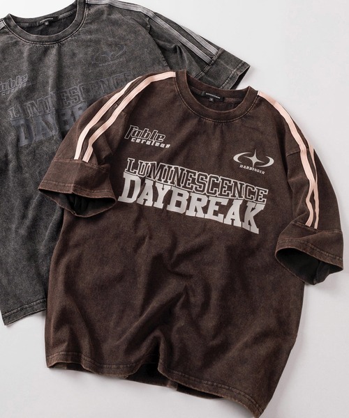 セール】【82】ケミカル加工 サッカーデザイン/ゲームシャツ