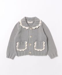 NO WAY（ノーウェイ）の「/Rylee＋Cru/25AW / Scallop Cardigan（カーディガン/ボレロ）」