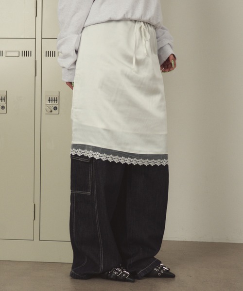 dispark(ディスパーク)の「DISPARK/【26年春夏新作】ペチコート(スカート・レディース・ホワイト/ブラック・FREE)」の11枚目の写真