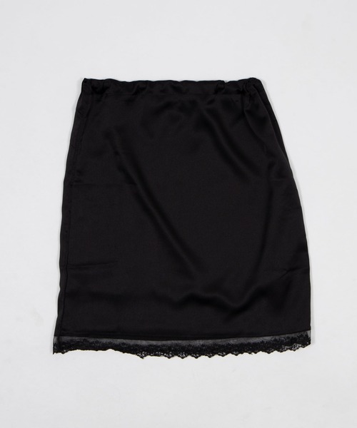 dispark(ディスパーク)の「DISPARK/【26年春夏新作】ペチコート(スカート・レディース・ホワイト/ブラック・FREE)」の5枚目の写真
