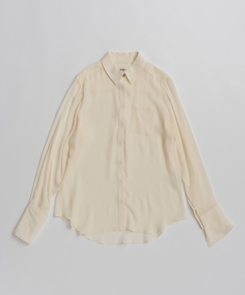 PRANK PROJECT（プランクプロジェクト）の「【2026Summer Pre-Order】シルクライクモチーフシャツ / Silk-Like Motif Shirt（シャツ/ブラウス・レディース・ピンク/ホワイト/ブラック・FREE）」の17枚目の写真