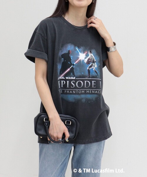 fredy emue（フレディエミュ）の「【GOOD ROCK SPEED】STAR WARS半袖Tシャツ（Tシャツ/カットソー・レディース・グレー系その他/グレー系その他2/グレー系その他3・38）」の2枚目の写真