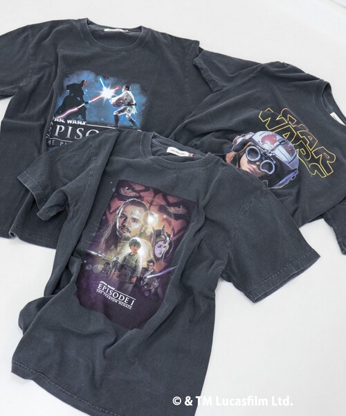 fredy emue（フレディエミュ）の「【GOOD ROCK SPEED】STAR WARS半袖Tシャツ（Tシャツ/カットソー・レディース・グレー系その他/グレー系その他2/グレー系その他3・38）」の4枚目の写真