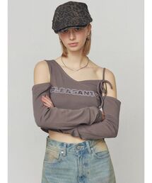 EMODA | レイヤードロゴロンT(Tシャツ/カットソー)