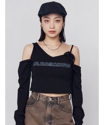 EMODA | レイヤードロゴロンT(Tシャツ/カットソー)