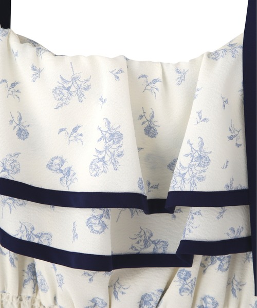 JILL by JILL STUART（ジルバイジルスチュアート）の「パイピングフリルキャミワンピース（ワンピース・レディース・ブラック系その他/ブルー系その他/ホワイト系その他・FREE）」の17枚目の写真