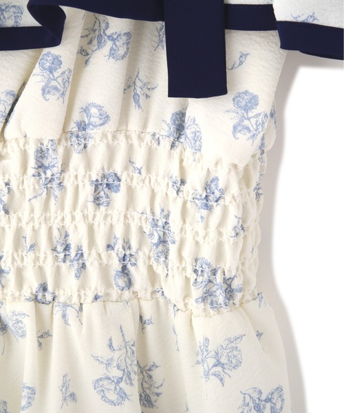 JILL by JILL STUART（ジルバイジルスチュアート）の「パイピングフリルキャミワンピース（ワンピース・レディース・ブラック系その他/ブルー系その他/ホワイト系その他・FREE）」の18枚目の写真