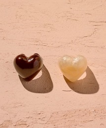 Three Four Time（スリーフォータイム）の「【LIMITED NUMBER/リミテッドナンバー】プランプハートマーブルリング#14（リング）」