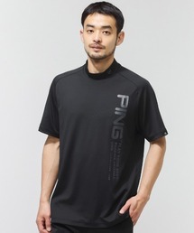 ピン テラカノコ半袖ハイネックシャツ