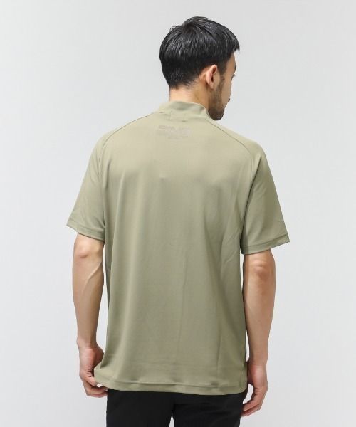 PING（ピン）の「ピン  テラカノコ半袖ハイネックシャツ（Tシャツ/カットソー・メンズ・ベージュ/ホワイト/ブラック・M/L/LL）」の14枚目の写真