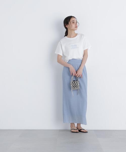 N.（N. Natural Beauty Basic）（エヌエヌナチュラルビューティーベーシック）の「シアーシャーリングセットアップ（ワンピース・レディース・グレー/ブルー・P/S/MEDIUM）」の17枚目の写真