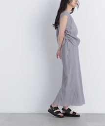 N.(N. Natural Beauty Basic) | シアーシャーリングセットアップ(ワンピース)