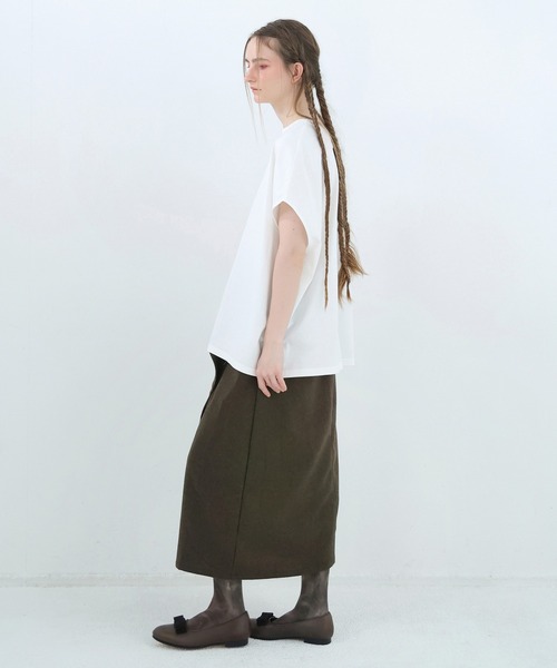 BEDSIDEDRAMA(ベットサイドドラマ)の「CATBERUS Dress Tee(Tシャツ/カットソー・レディース・ピンク/ホワイト/ブラック・1)」の5枚目の写真