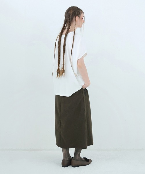 BEDSIDEDRAMA(ベットサイドドラマ)の「CATBERUS Dress Tee(Tシャツ/カットソー・レディース・ピンク/ホワイト/ブラック・1)」の6枚目の写真
