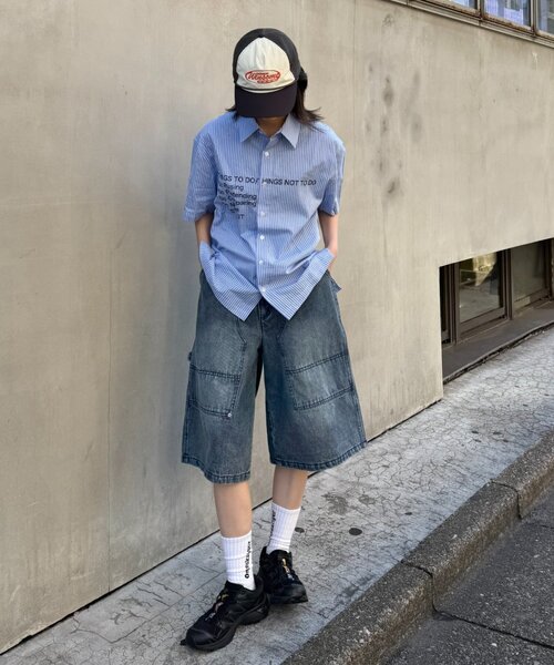 CIAOPANIC TYPY(チャオパニックティピー)の「【UNISEX】トラッカーメッシュキャップ(キャップ・レディース・ネイビー/ブルー/チャコールグレー・ONE SIZE)」の19枚目の写真