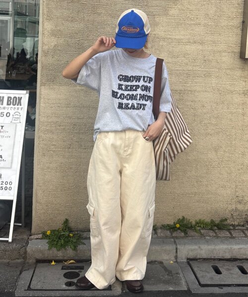 CIAOPANIC TYPY(チャオパニックティピー)の「【UNISEX】トラッカーメッシュキャップ(キャップ・レディース・ネイビー/ブルー/チャコールグレー・ONE SIZE)」の9枚目の写真