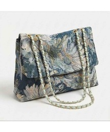 tone | 【88eighty-eight】ヴィンテージフローラルブルーバッグ【import】(MA)(トートバッグ)