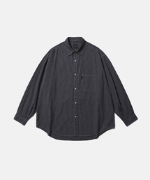 MOIF（モイフ）の「[SS26] UNIFORM SHIRT / BLACK GRID（シャツ/ブラウス）」