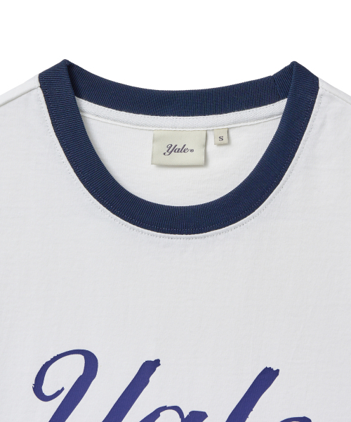 YALE(イェール)の「ウィメンズパピリボンリンガーTシャツ_ネイビー(Tシャツ/カットソー・レディース・その他・SMALL/MEDIUM/LARGE)」の3枚目の写真