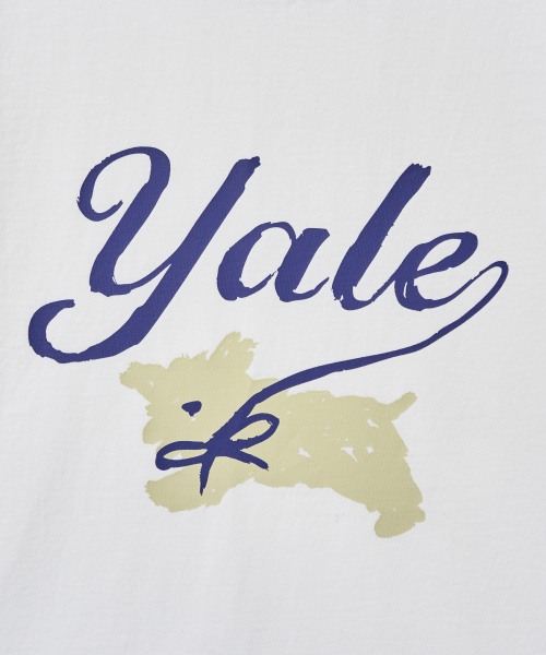 YALE(イェール)の「ウィメンズパピリボンリンガーTシャツ_ネイビー(Tシャツ/カットソー・レディース・その他・SMALL/MEDIUM/LARGE)」の4枚目の写真