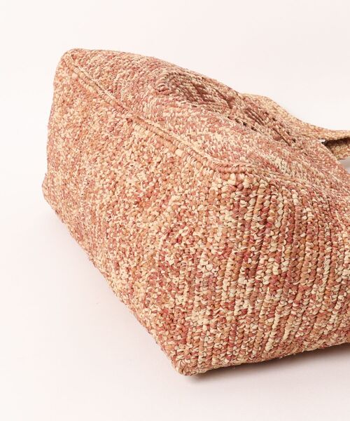 STELLA McCARTNEY(ステラマッカートニー)の「Logo Small Crochet Raffia Tote Bag / ロゴ ラフィア クロシェ スモール トートバッグ(トートバッグ・レディース・ナチュラル・ONE SIZE)」の3枚目の写真