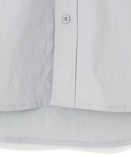 Alpha Industries(アルファインダストリーズ)の「Alpha Industries/アルファ インダストリーズ/SS CWU 27/P RELAXED SHIRT/シーダブルユー 27 リラックスド シャツ(シャツ/ブラウス・メンズ・ブルー系その他5/グレー系その他6・XL/M/L/S)」の16枚目の写真