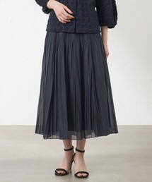 AMACA（アマカ）の「セルメタルオーガンジー プリーツスカート（スカート）」