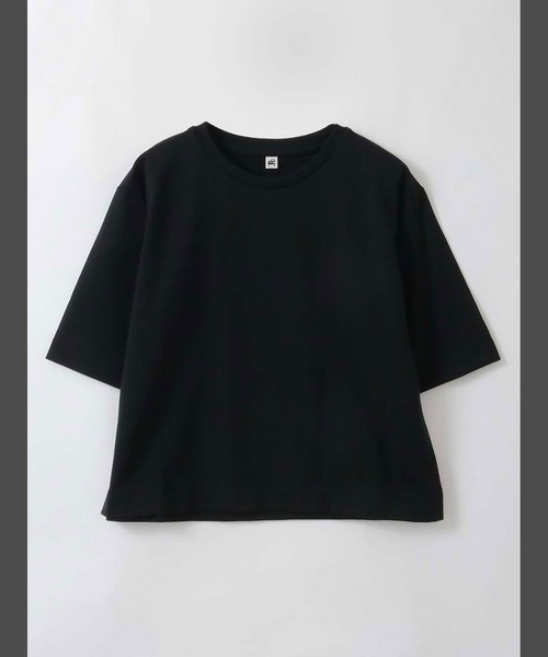 HER.(ハー)の「コンパクトTシャツ(Tシャツ/カットソー・レディース・ブラック/ホワイト・フリー)」の9枚目の写真