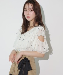 Mystrada（マイストラーダ）の「ラッフルフリルブラウス（シャツ/ブラウス）」