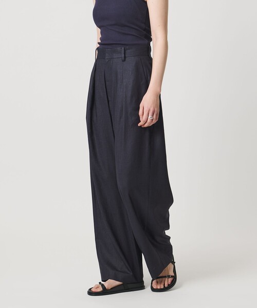 MARW UNITED ARROWS(マルゥ ユナイテッドアローズ)の「<MARW UNITED ARROWS>タック テーパード パンツ UVカット・接触冷感(その他パンツ・レディース・ダークグレー/ネイビー/ダークブラウン・36/34/38)」の19枚目の写真