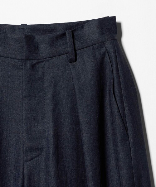 MARW UNITED ARROWS(マルゥ ユナイテッドアローズ)の「<MARW UNITED ARROWS>タック テーパード パンツ UVカット・接触冷感(その他パンツ・レディース・ダークグレー/ネイビー/ダークブラウン・36/34/38)」の13枚目の写真