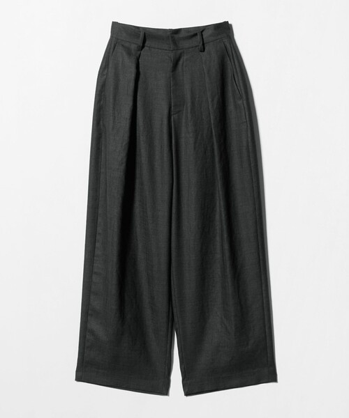 MARW UNITED ARROWS(マルゥ ユナイテッドアローズ)の「<MARW UNITED ARROWS>タック テーパード パンツ UVカット・接触冷感(その他パンツ・レディース・ダークグレー/ネイビー/ダークブラウン・36/34/38)」の16枚目の写真
